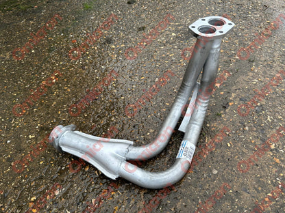 Montecarlo Exhaust Downpipe 2 Into 1 - Mild Steel (Standard Exhaust) Exhaust