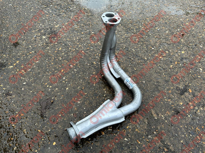 Montecarlo Exhaust Downpipe 2 Into 1 - Mild Steel (Standard Exhaust) Exhaust