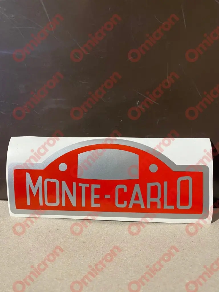 Montecarlo Sticker Fulvia S2/3 Sticker