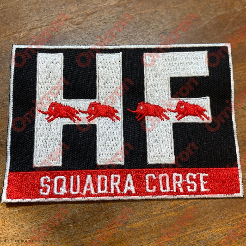 Squadra Corse HF sew on patch CLOTHPATCH