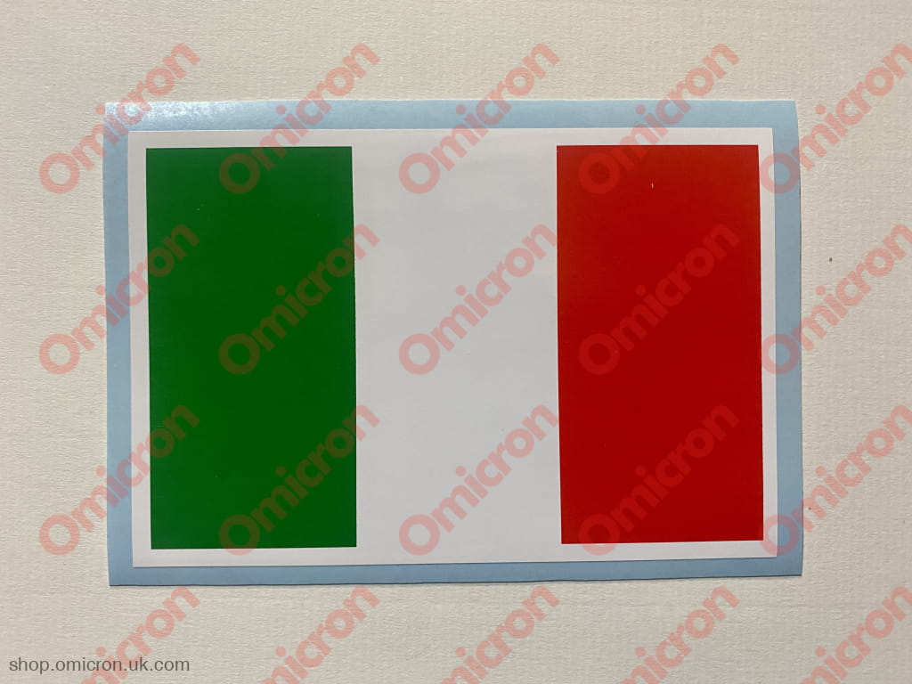 Sticker Italian Flag 145 X 100 Mm
