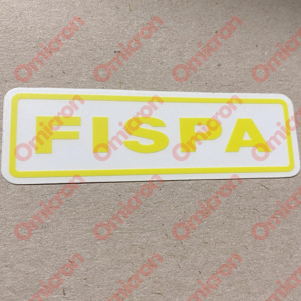 Stratos Fispa Air Cleaner Stickers Fispa Sticker