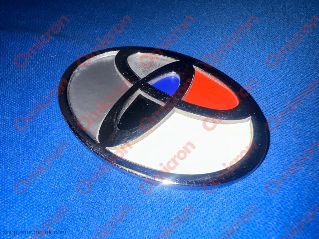 Toyota Sera bonnet badge / bonnet emblem [reproduction item] - Badge