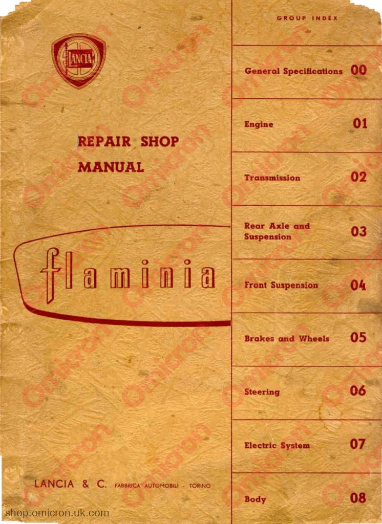 Workshop Manuals Books