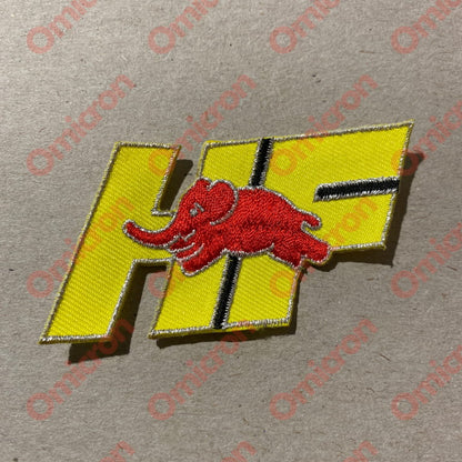 Yellow Braided Hf Jacket Patch Small Clothbadge