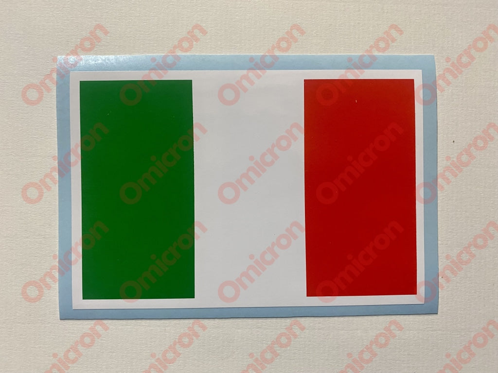 Sticker Italian Flag 145 X 100 Mm