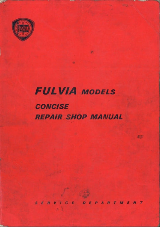Workshop Manuals Books